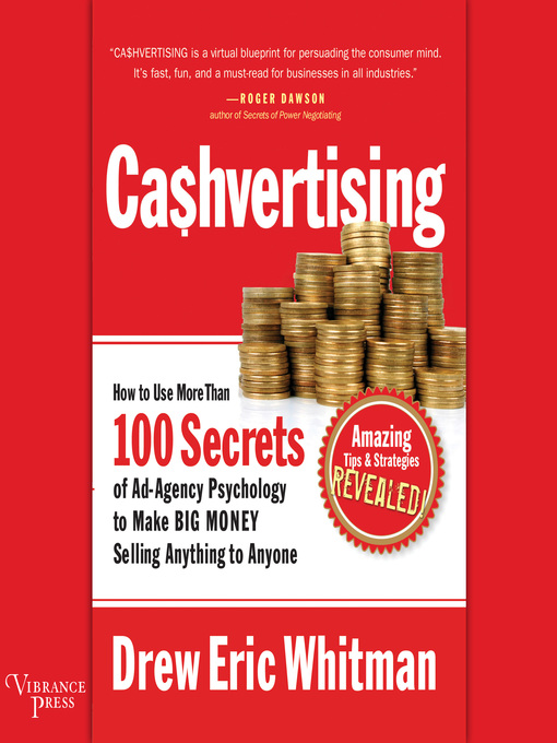 Title details for CaShvertising by Drew Eric Whitman - Available